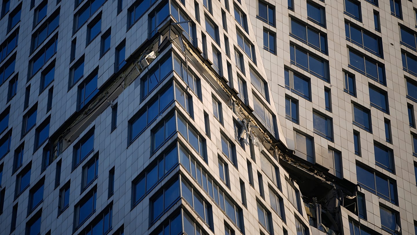 Drone strikes Moscow building just days before Russia's Victory Day parade