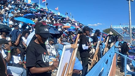 Au Botswana, le World Relays met en avant l'athlétisme et l'art