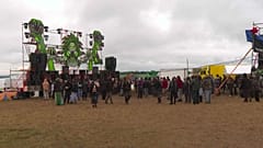 Il luogo del rave party del 4 maggio 2026. 