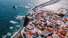 Greek destinations like Skopelos are among the world’s most relaxing places for holidays