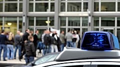 Operazione di polizia a Lipsia