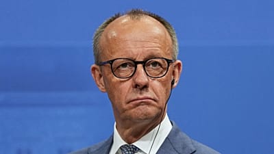 El Canciller Federal Merz (CDU) en la Feria de Hannover, en Hannover, 20 de abril de 2026