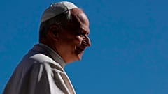 Pope Leo XIV arrives for his weekly general audience in St. Peter's Square at The Vatican, Wednesday, Wednesday, April 29, 2026. (AP Photo/Alessandra Tarantino)