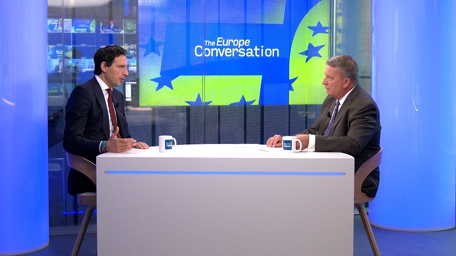 EU-Klimakommissar Wopke Hoekstra im Gespräch mit Stefan Grobe
