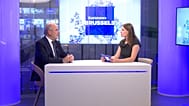 Jaume Duch during a Euronews interview