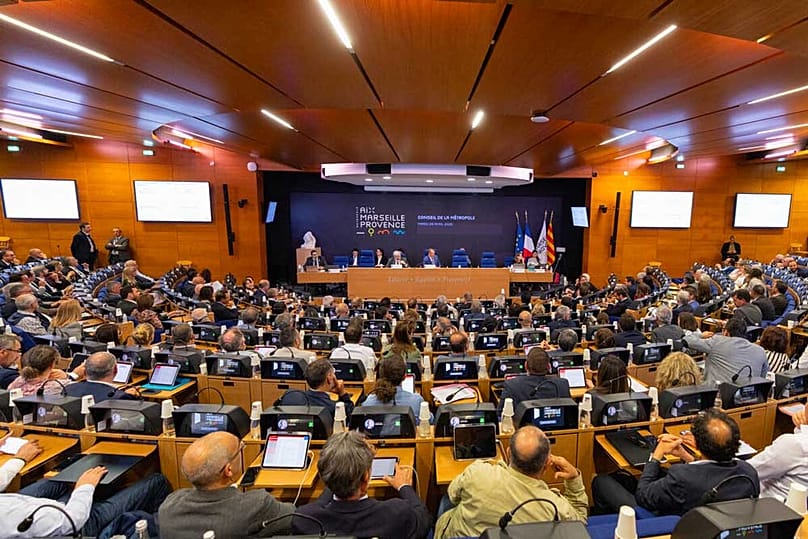 La salle du conseil de la région AMP