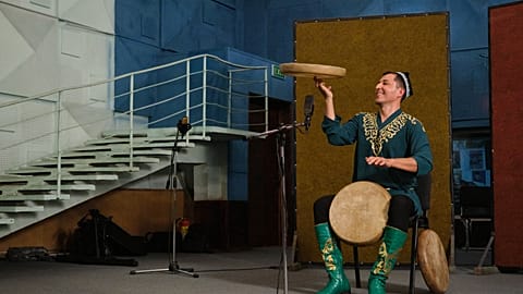 Doira performance by Gulomjon Muhammadjonov
