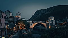 The Old Bridge of Mostar stands as a symbol of the country’s diversity and cohesion 