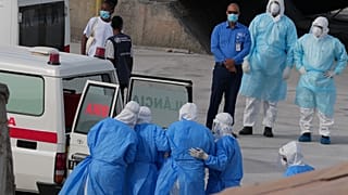 3 patients evacuated as virus-hit cruise ship remains marooned at sea