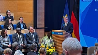 Johann Wadephul (CDU) in der Konrad-Adenauer-Stiftung in Berlin, 6. Mai 2026