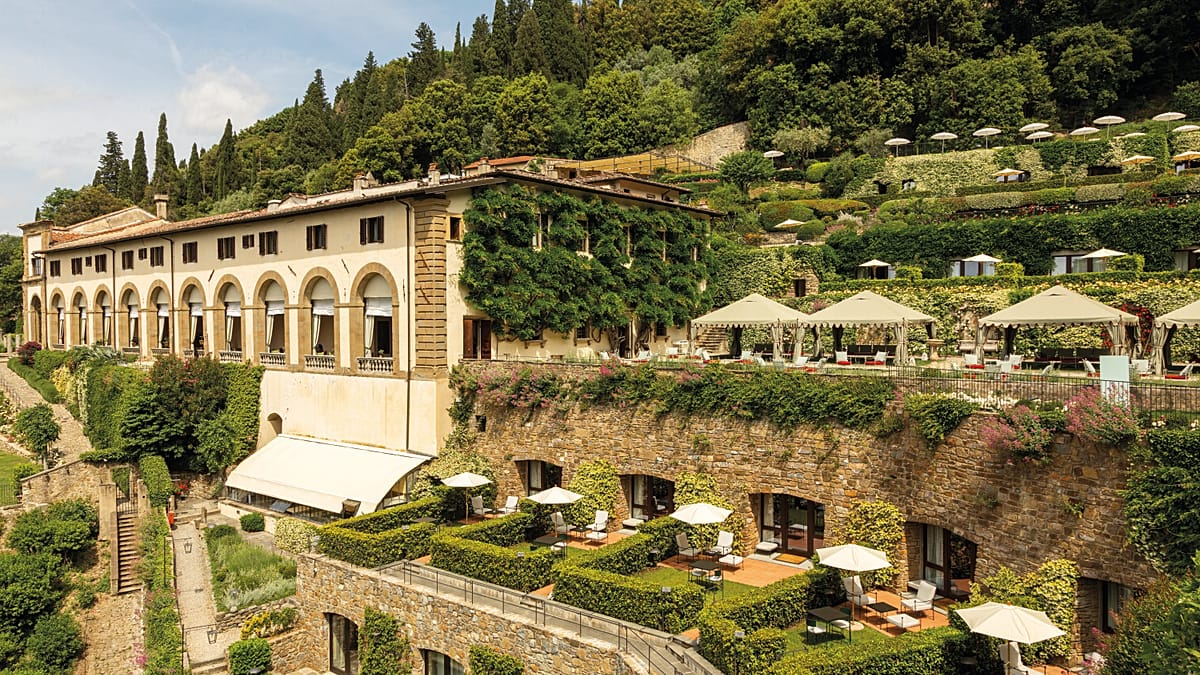 Florence’s iconic Villa San Michele hotel reopens with revamped spa, rooms and gardens