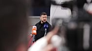 Ukraine's President Volodymyr Zelenskyy speaks with the media as he arrives for a meeting of the European Political Community in Yerevan, 4 May, 2026