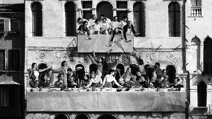The Wedding at Cana: French artist JR transforms Venice Venice hotel in latest social project