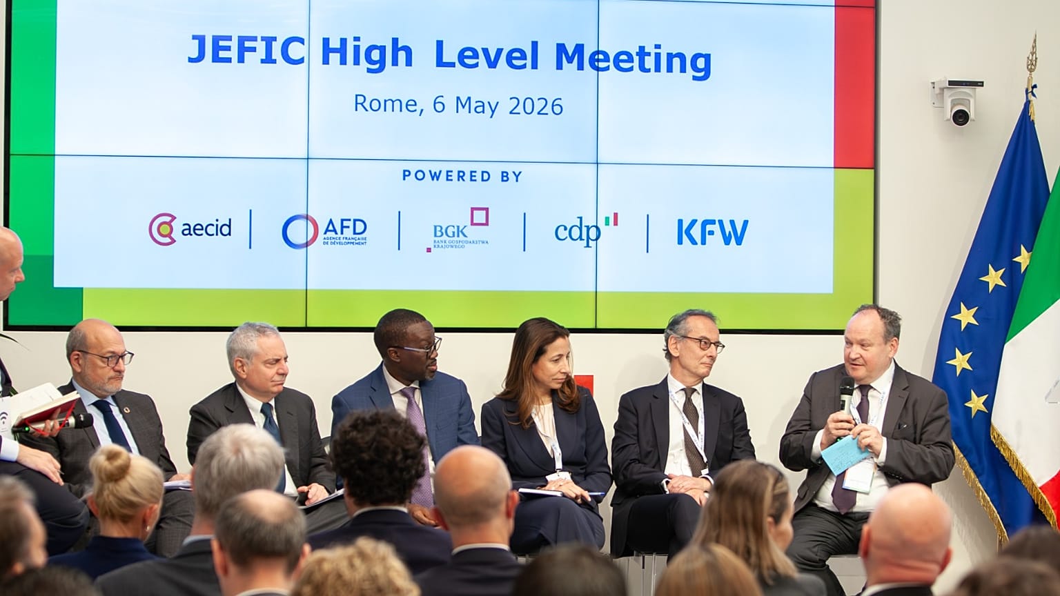 High Level Meeting del network Jefic presso la sede di Cassa Depositi e Prestiti, Roma 6 Maggio 2026
