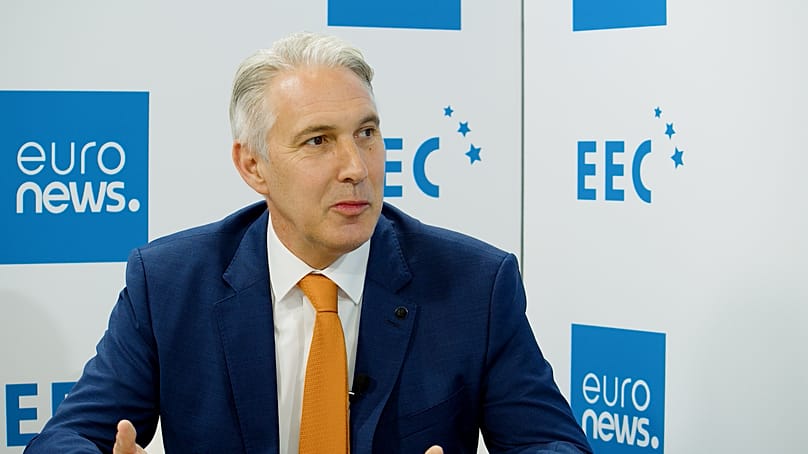 Jan Christoph Harder - Prezes Regionu Zachód i Północ, Škoda Group w rozmowie z Euronews podczas Europejskiego Kongresu Gospodarczego w Katowicach, 23.04.2026 r.