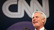 Ted Turner speaks during the CNN World Report Contributors banquet in Atlanta on 4 May, 1995