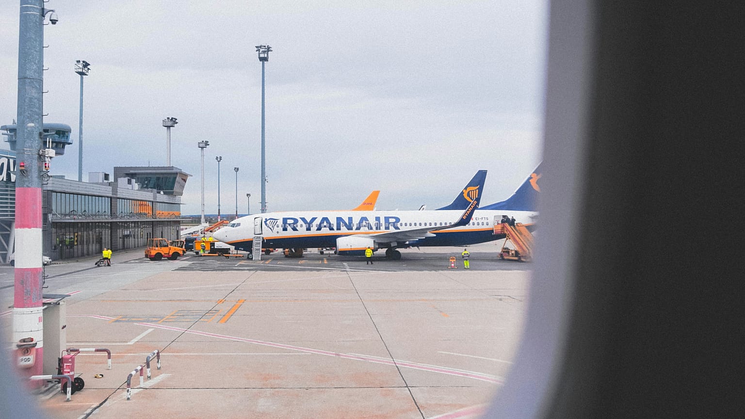 A Ryanair gépe