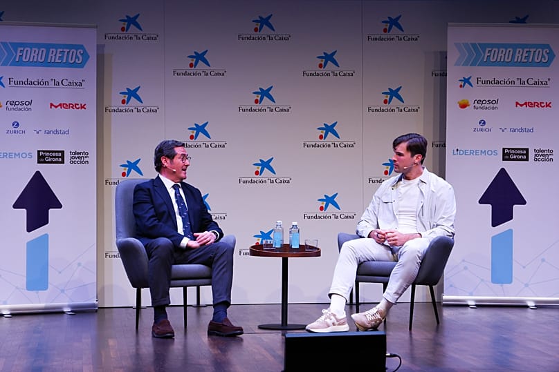 Presidente del CEOE, Antonio Garamendi, y el presidente de Lideremos, 6 de marzo de 2026