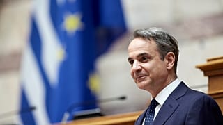 Ο Κυριάκος Μητσοτάκης στηνσυνεδρίαση της Κοινβουλευτικής Ομάδας της ΝΔ