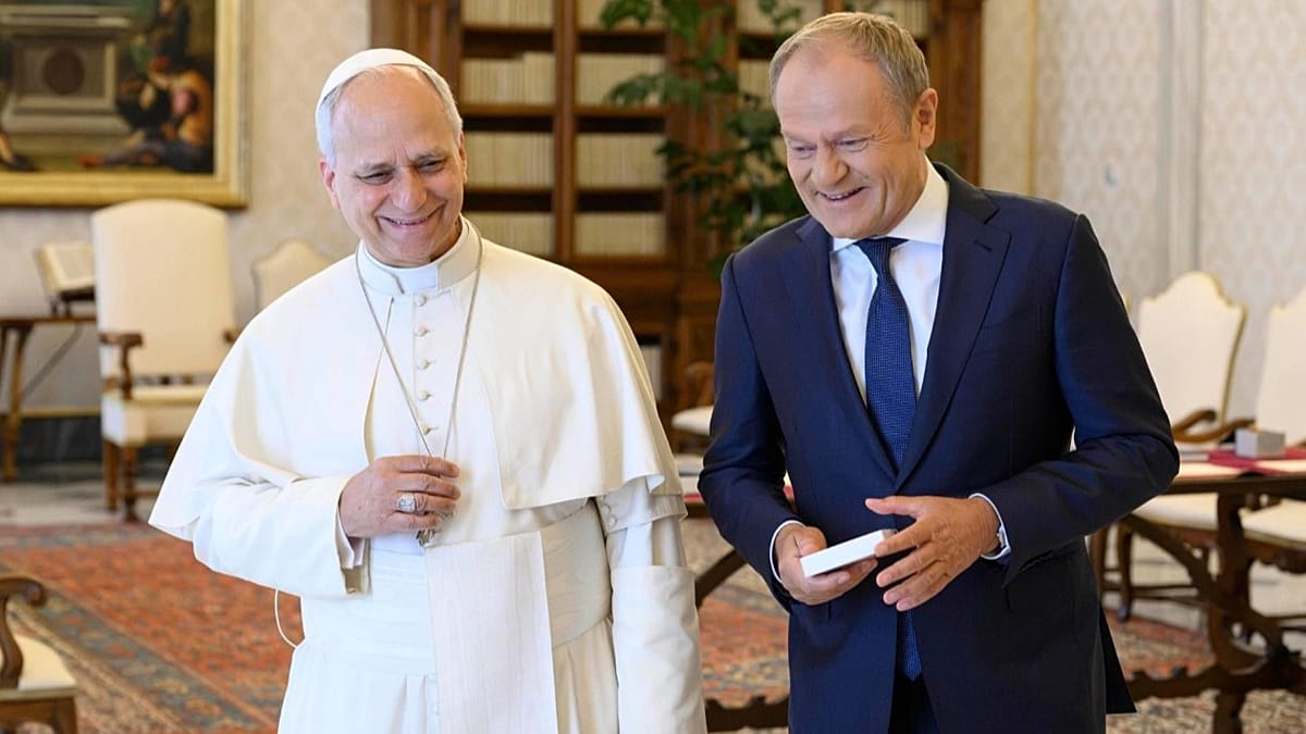 Rozmowy o Ukrainie, Kościele i pokoju. Tusk po audiencji u Leona XIV