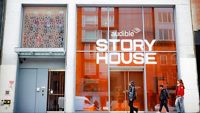 Listen up: Audible launches New York pop-up bookstore with no printed books