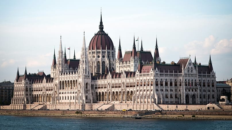 Budapeşte’deki Macaristan Parlamento Binası 