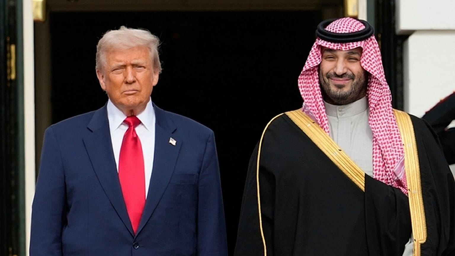 محمد بن سلمان و دونالد ترامپ