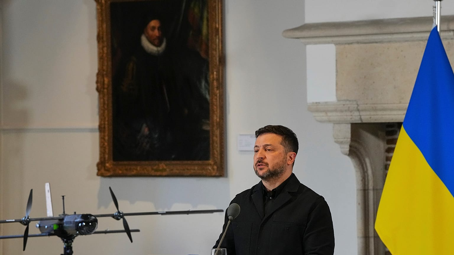 Volodomir Zelenszkij ukrán elnök