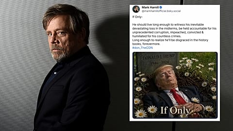 L'amministrazione Trump attacca il "malato" attore di Star Wars Mark Hamill per un post IA su un presidente defunto