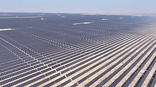 Solar power plant in Bukhara