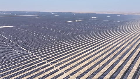 Solar power plant in Bukhara