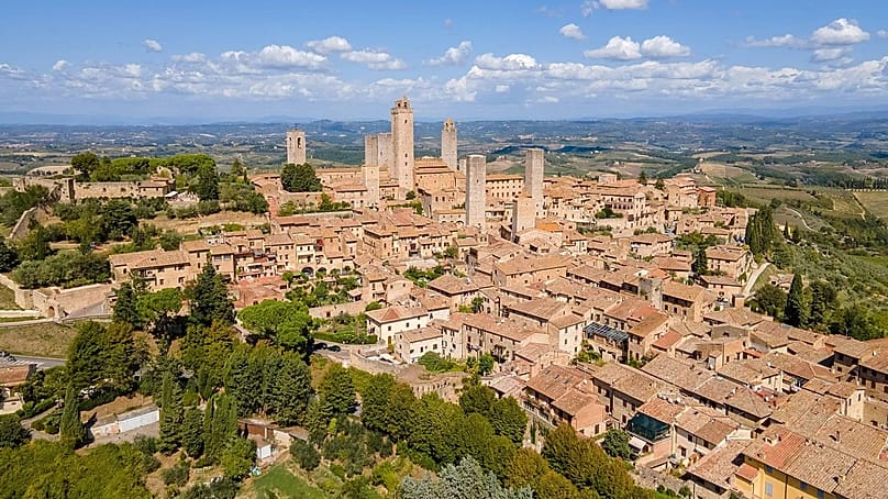 Le splendide village de San Gimignano se rejoint facilement depuis Florence