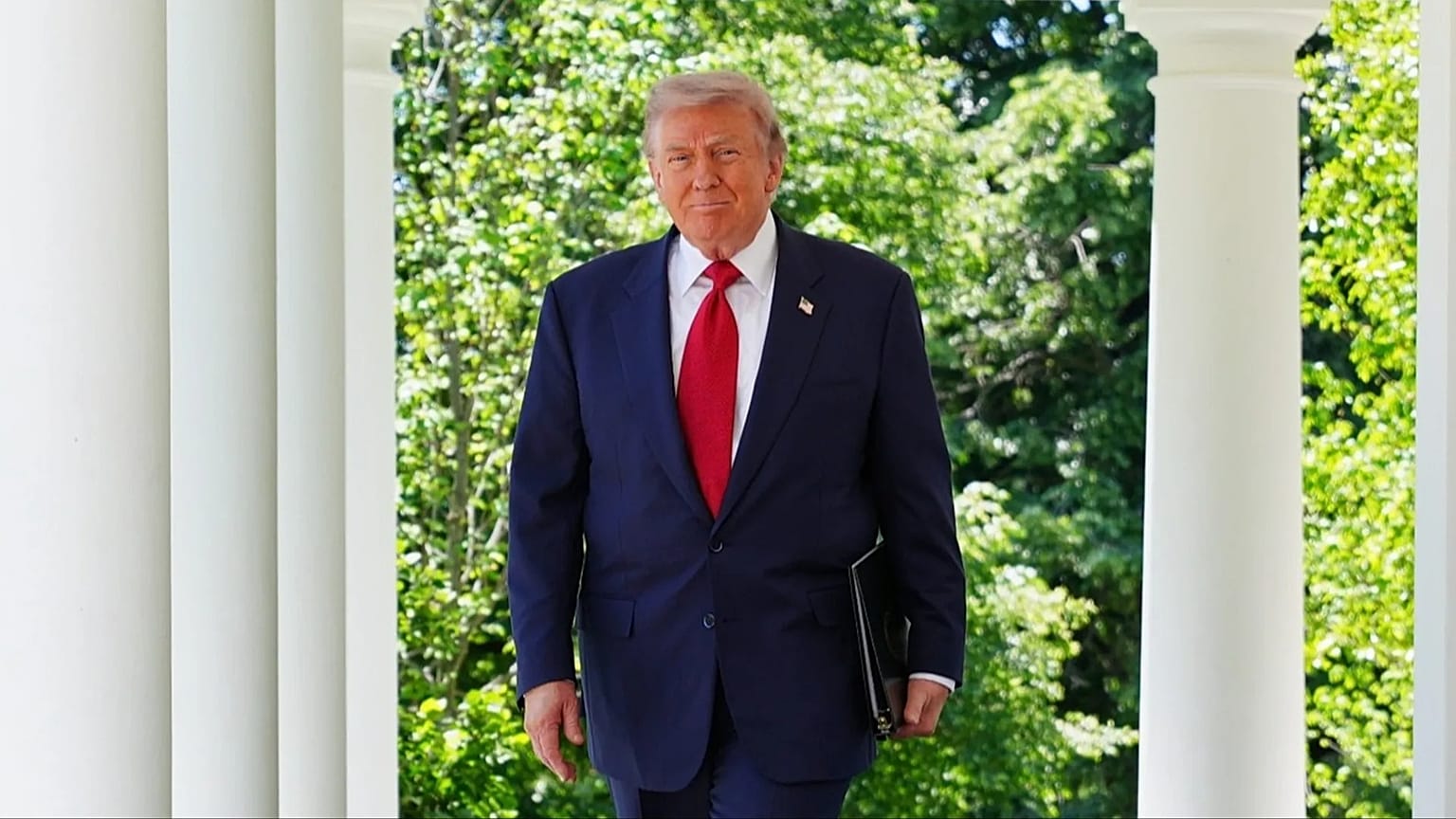 Le président Donald Trump à la Maison-Blanche , le vendredi 8 mai 2026, à Washington. (Photo AP/Jacquelyn Martin)