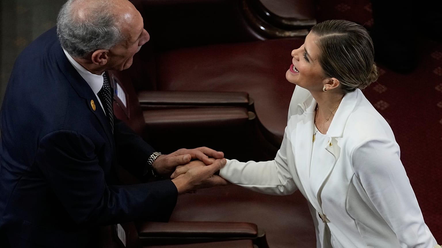 El presidente de Honduras, Nasry Asfura, y la presidenta de Costa Rica, Laura Fernández.