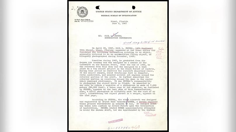 In diesem Dokument von 1967 wird Peyerl zitiert.