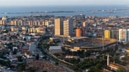 Vista aérea de Luanda