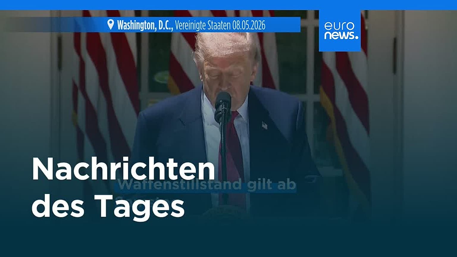 Nachrichten des Tages | 9. Mai 2026 - Mittagsausgabe