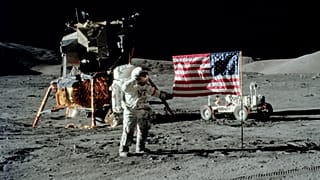 Apollo 17 görevinden bir kare
