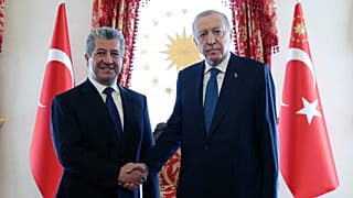 Erdoğan-Barzani görüşmesi