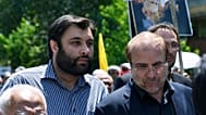 تصویر منتسب به اسحاق قالیباف به همراه پدرش