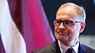 O ministro da Defesa da Letónia, Andris Spruds, na sede da Defesa Nacional em Otava, na quinta-feira, 7 de março de 2024.
