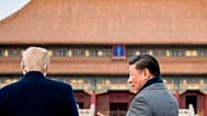 Donald Trump with Xi Jinping in Beijing