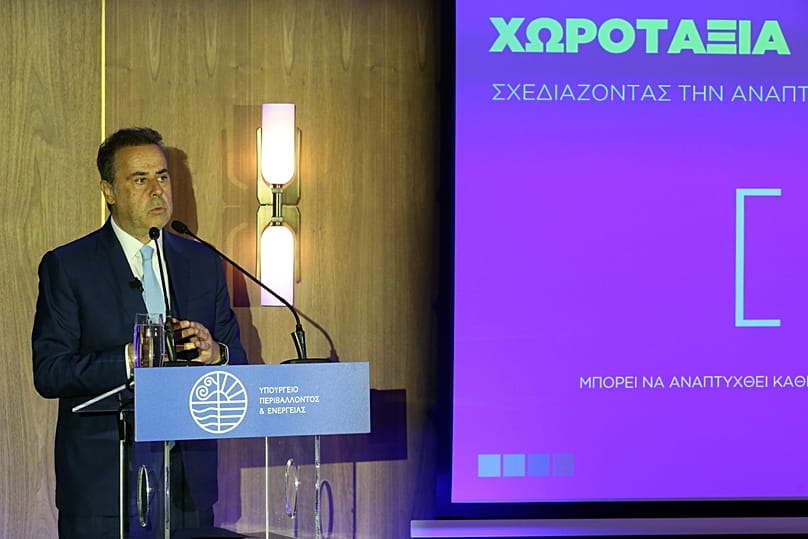 Ο υπουργός Περιβάλλοντος, Σταύρος Παπασταύρου