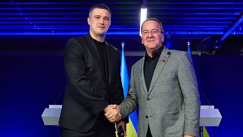Fedorov and Pistorius in Kyiv, 11.05.2026