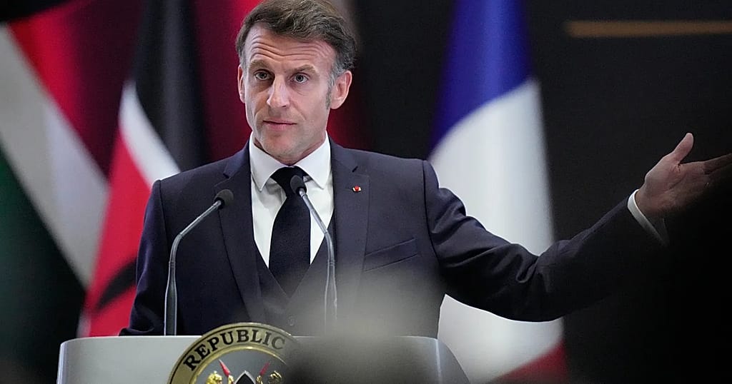 France's Macron defends Europe role in Africa as he seeks reset in Nairobi