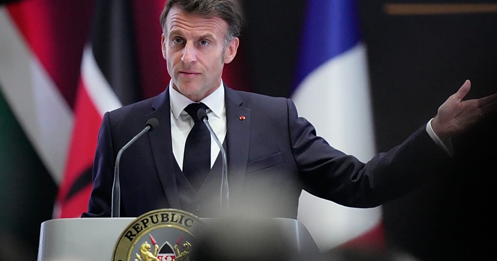 Macron defends Europe’s role in Africa as he seeks reset in Nairobi