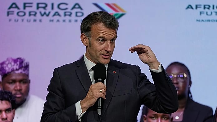 Frances President Emmanuel Macron defends Europe in Africa and urges investment Macron, leading the two-day summit aimed at renewing Frances engagement with Africa, said Europe was instead promoting a strategy of autonomy for both continents.