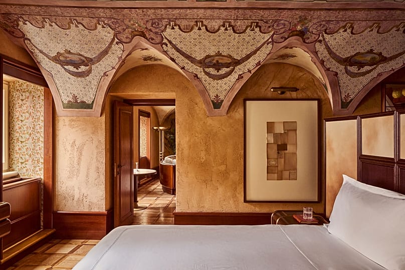 L'Orient Express La Minerva si trova all'interno di un palazzo del XVII secolo