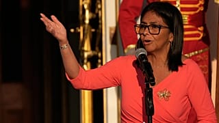 Delcy Rodríguez, presidenta en funciones de Venezuela. Imagen de archivo.
