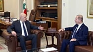 صورة نشرتها رئاسة الجمهورية اللبنانية، الرئيس جوزاف عون يستقبل السفير الأميركي ميشال عيسى، قصر بعبدا، الاثنين 11 أيار/مايو 2026.